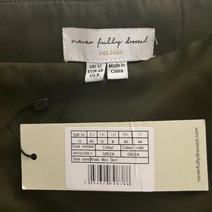 NFD Khaki Mini Skirt